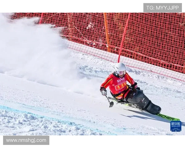 [冰雪]全国残特奥会单板滑雪项目开赛.